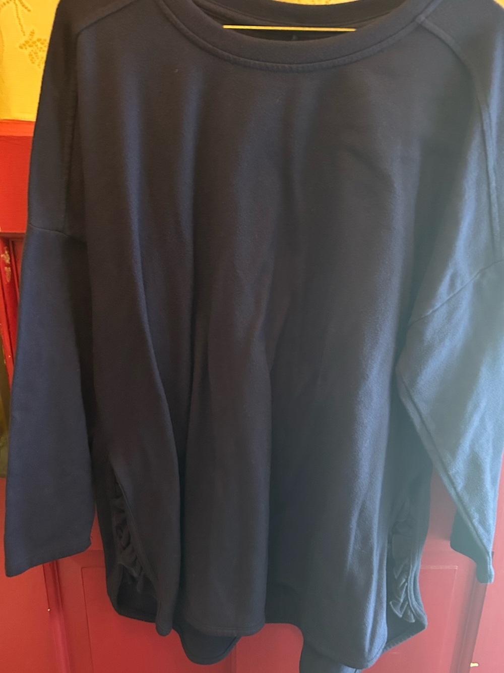 Cupio Navy Blue Women's Tunic Top